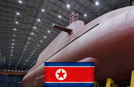 김정은, 핵추진 잠수함 건조 현장 지도…“한국 핵잠 추진은 공격적 행위”