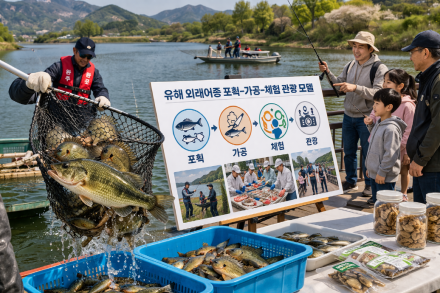 천덕꾸러기 유해 외래어종, 관광 자원으로…완주군 ‘역발상 생태 전략’ 추진