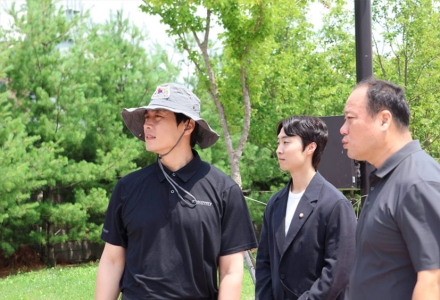 한준호 의원, 지축교 공사 현장 긴급 점검… "안전과 12월 완공 목표 꼼꼼히 챙길 것"