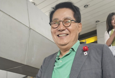 폭우 속에도 지역으로 향한 박지원…'금귀월래' 이어가는 80대 정치인의 현장정치