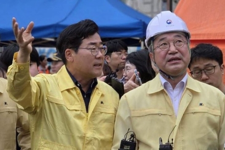 박찬대 인천시장 "쿠팡 물류센터 화재 끝까지 챙기겠다"…현장 점검 및 시민 안전대책 발표