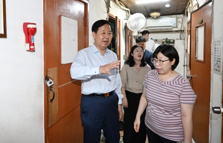 구윤철 부총리, 폭염 속 쪽방촌 현장 방문… “취약계층 안전·건강 세심히 챙길 것”