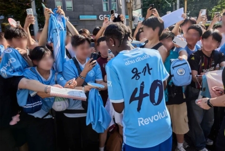 맨시티와 한국 전통미학의 만남…성수 ‘맨시티 하우스’ 1만 명 찾았다