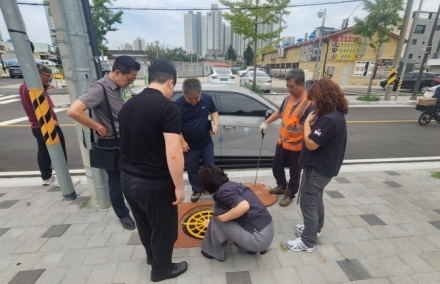 속초시, 태풍·집중호우 대비 배수시설 선제 점검