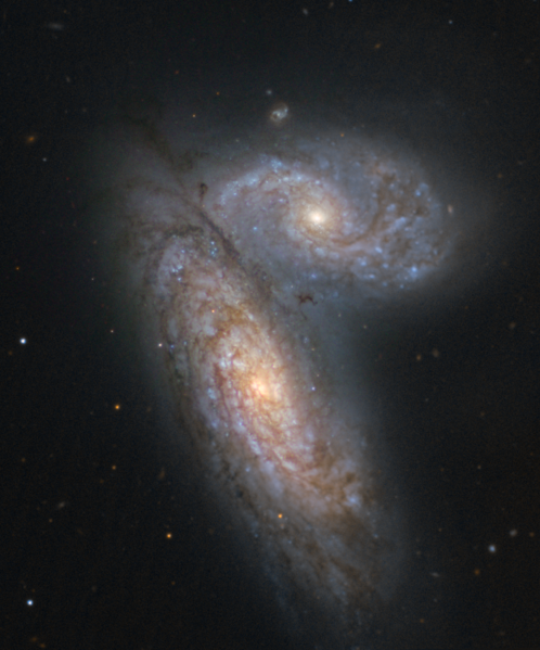 [ESG글로벌] 수백만 년 후 합쳐질 두 개의 얽힌 은하