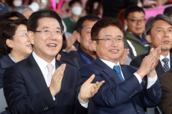 시종일관 ‘화기애애했던 영호남의 만남’ 화제