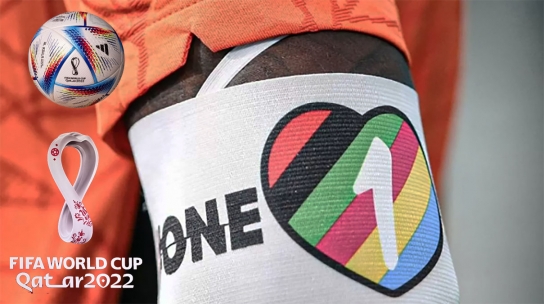 FIFA 월드컵 카타르 2022, ‘원 러브(One Love)’ 완장을 둘러싼 인권논쟁