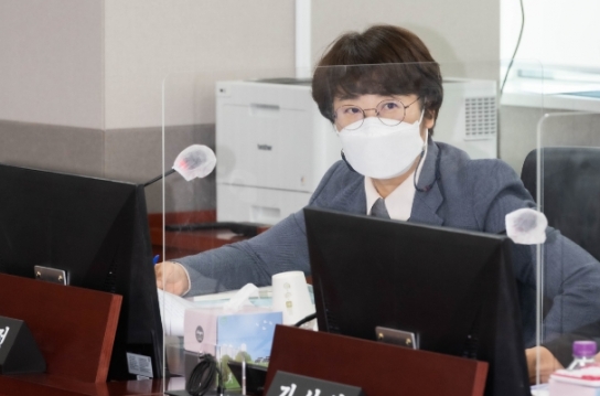 경기도의회 고은정 의원, 경기신보 행감에서 ‘디지털 재난상황 대응체제 구축’ 주문