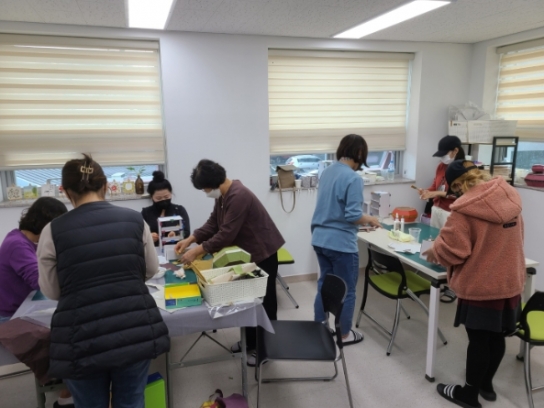 도시재생 주민제안공모사업 ‘리사이클링 한지공예’