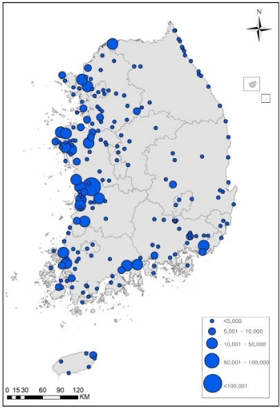 환경부, 1월 겨울철새 139만 마리 확인, 전월 대비 11% 감소