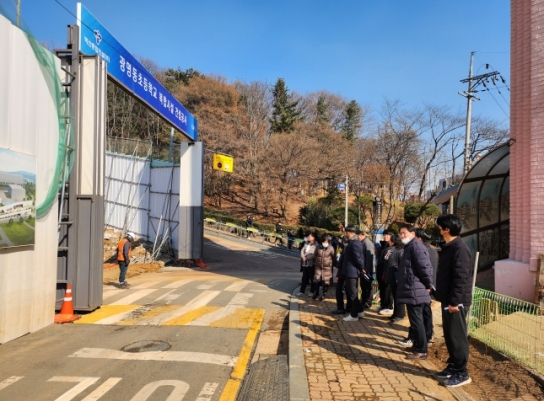 광명시, 개학 맞아 통학로 합동 안전 점검 실시