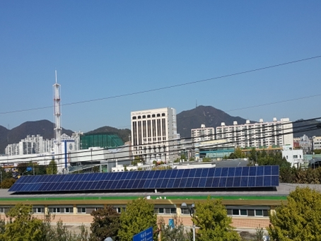 인천시 수돗물, 태양광발전소로 저탄소 도시 구현